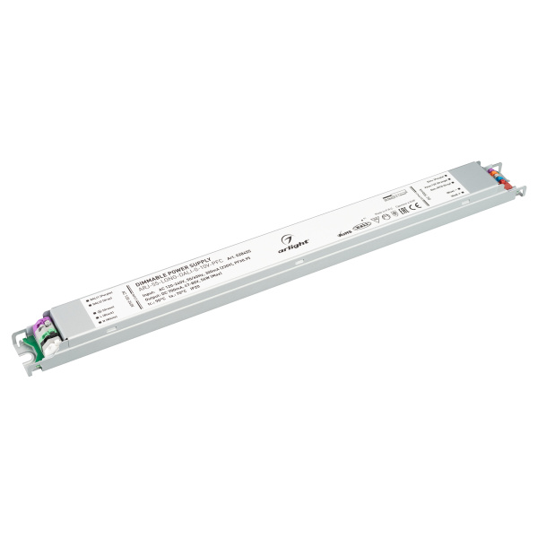 Arlight Блок питания ARJ-55-LONG-DALI-0-10V-PFC (56W, 700mA) (IP20 Металл, 7 лет) 028455