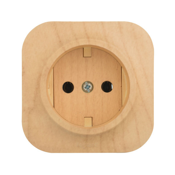 Купить Legrand Quteo Сосна Розетка б/з 782270