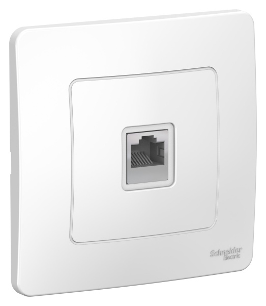 Купить Systeme Electric Blanca внутр Бел Розетка компьютерная RJ45
