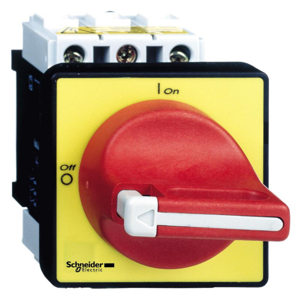 Купить SE Vario TeSys Главный аварийный выключатель-разъединитель для установки на дверце 12A VCD02