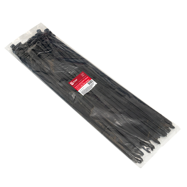 Купить EKF Basic Хомут нейлоновый черный (11,5х650) (100шт.)