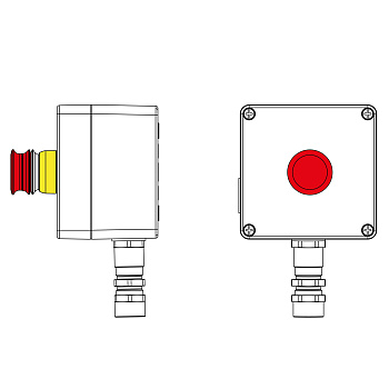 DKC CPE-A-12-(1xP3E(11))-1xKA2MHK(C)1Ex d e IIC Т5 Gb / Ex tb IIIC T95°C Db IP66