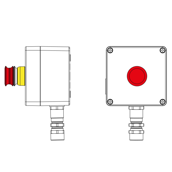 DKC CPE-A-12-(1xP3E(11))-1xKA2MHK(C)1Ex d e IIC Т5 Gb / Ex tb IIIC T95°C Db IP66
