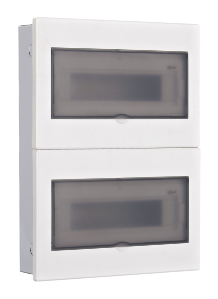 Dekraft Корпус встраиваемый прозр. дв. 2 ряда 26 мод. IP41 ЩРВ-М