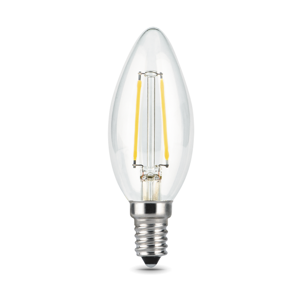 Купить Gauss Лампа Filament Свеча 5W 450lm 4100К Е14 диммируемая LED 103801205-D