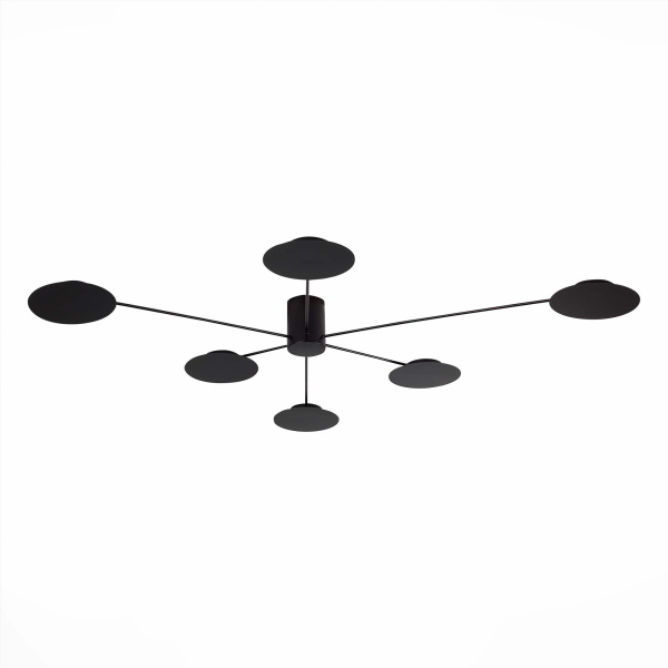 ST LUCE SL6006.402.06 Светильник потолочный Черный/Черный LED 6*5W 3000K ST LUCE SL6006.402.06 Светильник потолочный Черный/Черный LED 6*5W 3000K
