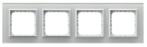 Ospel Sonata Стекло Белое Рамка 4-ая R-4RGC/31/00