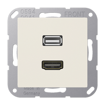 JUNG Накладка HDMI/USB MAA1163