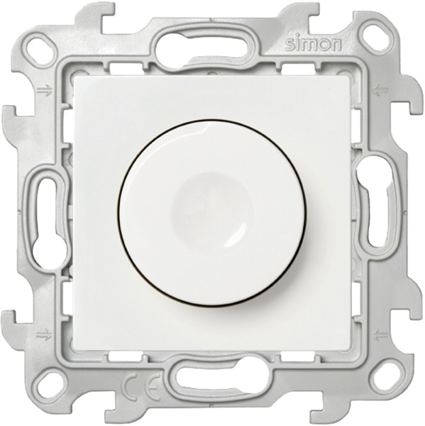 Купить Simon 24 Белый Светорегулятор проходной, 40-450W 2410313-030