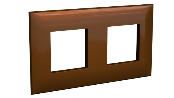 Купить DKC Рамка "Avanti", "Карамельный жемчуг", 2 поста (4 мод.)