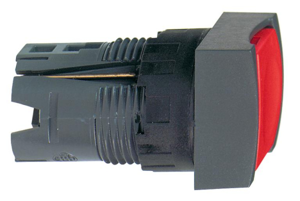 Купить SE Кнопка квадратная плоская красная ZB6CA4