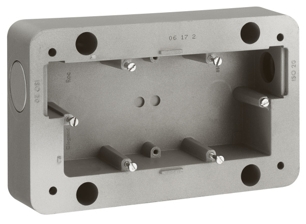 Legrand Soliroc Коробка монтажная внешняя, 2 поста IP55 077892