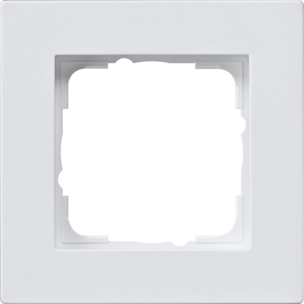 Gira E2 Белый Рамка 1-ая заподлицо 0211295