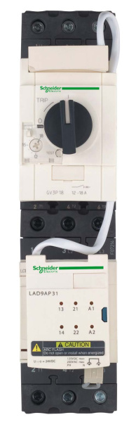 Купить SE GV3 Автоматический выключатель с регулир. тепловой защитой (12-18А) GV3P18