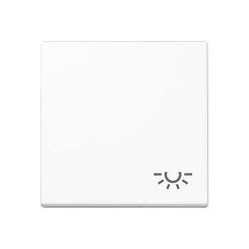 JUNG Клавиша с символом освещения, белый A590BFLWW