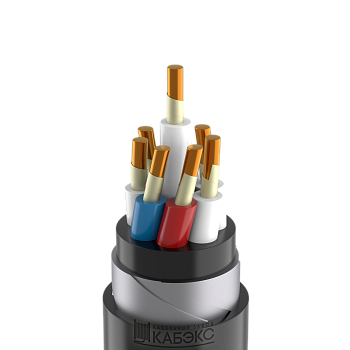 Кабель контрольный с медной жилой КВБбШвнг(A) -FRLS 7х2,5 Кабэкс ТХМ00388995