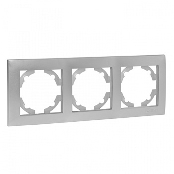 EKF PROxima Валенсия Рамка 3-местная сталь