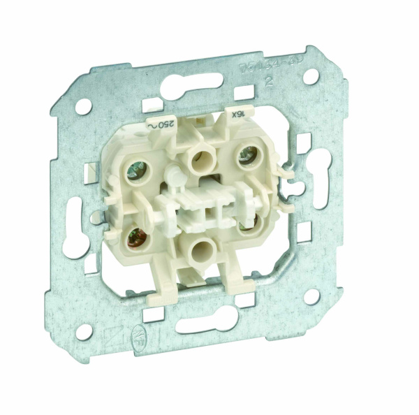 Simon 75 Мех Выключатель двухполюсный, 16А 250В, S82,82N,88 75133-39