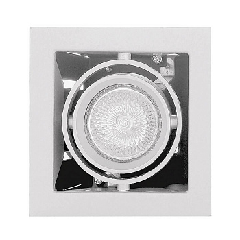 Lightstar Светильник точечный встраиваемый декоративный под заменяемые галогенные или LED лампы Cardano Lightstar 214010