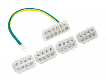 EKF PROxima Комплект клеммников SV15.5 4x KE10.1 + 1x KE10.3 (Al 10-35 / Cu 1.5-25) для сетей уличного освещения