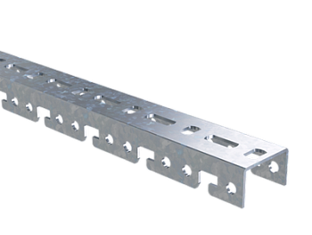 DKC Профиль BPF, для консолей быстрой фиксации BBF,  L800, толщ.2,5 мм, цинк-ламельный DKC Профиль BPF, для консолей быстрой фиксации BBF,  L800, толщ.2,5 мм, цинк-ламельный