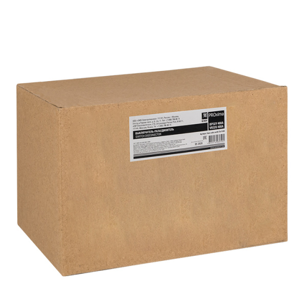 Купить EKF PROxima Выключатель-разъединитель ВР32У-37А71220 400А 2 направ.с д/г камерами несъемная левая/правая рукоятка MAXima