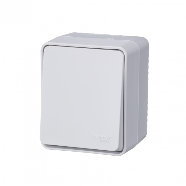 Systeme Electric AtlasDesign Profi54 Наруж Белый Переключатель 1-клавишный 10 АХ IP54