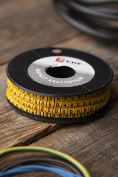 Купить EKF PROxima Маркер кабельный 4,0 мм2 "B" (500 шт.) (ЕС-2)