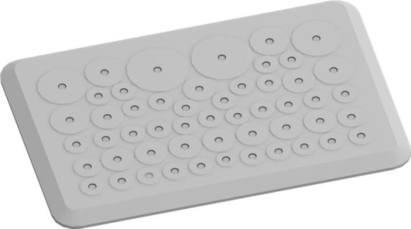 ABB TZ101 фланец на 52 кабеля с фиксатором 2CPX010450R9999