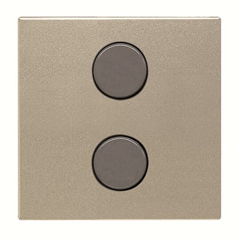 ABB Zenit SR-2-N2CV Центральная плата 2-кнопочная free@home, шампань 2CLA222620N1902