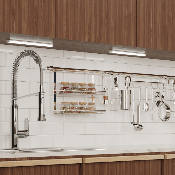 Купить Gauss Светильник сенсорный модель F 3,5W 350lm 4000K 170-260V 300mm TOUCH 9022531235