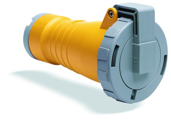 ABB C Розетка кабельная 316C9W, 16А, 3P+E, IP67, 9ч 2CMA166558R1000