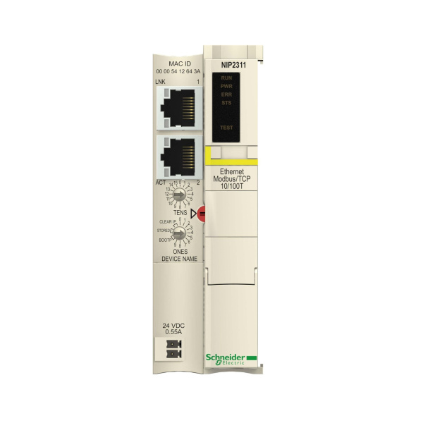 Купить SE Modicon Модуль Ethernet Modbus TCP Dual-port STBNIP2311