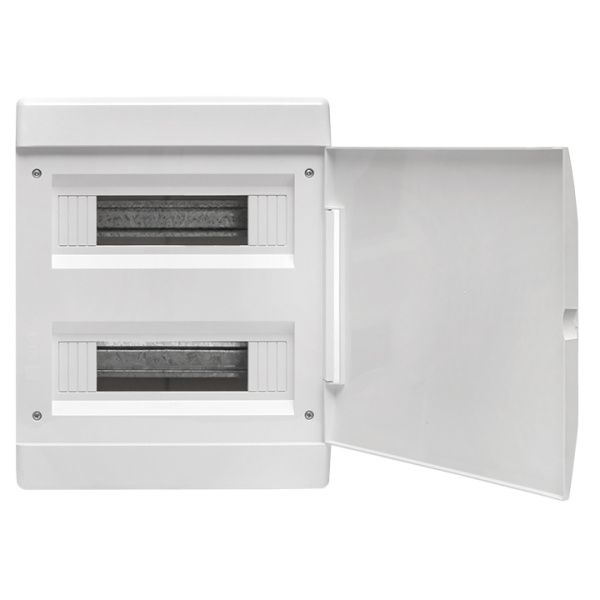 Купить EKF Basic Щит распределительный ЩРВ-П-24 (пром. упаковка) белая дверца IP41