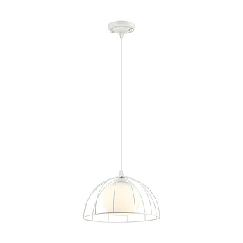 Lumion 3713/1 LN18 172 матовый белый Подвес E27 60W 220V SHELBY