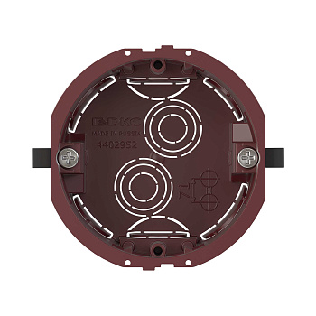 DKC Подрозеточная коробка для полых стен, глубиной 45мм, 2 модуля