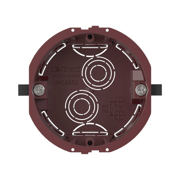 DKC Подрозеточная коробка для полых стен, глубиной 45мм, 2 модуля