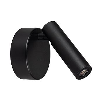 Arlight Светильник SP-BED-NB-R90-3W Warm3000 (BK, 20 deg, 230V) (IP20 Металл, 3 года) 034061