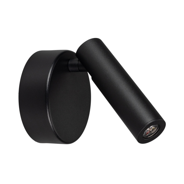 Arlight Светильник SP-BED-NB-R90-3W Warm3000 (BK, 20 deg, 230V) (IP20 Металл, 3 года) 034061