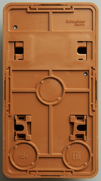 Купить Systeme Electric Этюд наруж Бук Блок: Розетка б/з + выключатель 1-клавишный