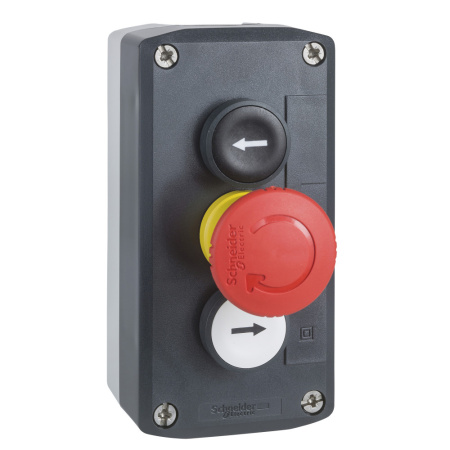 SE Пост кнопочный 3 кнопки с возвратом XALD328