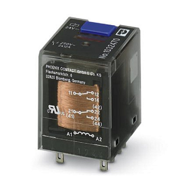 Phoenix Contact REL-IR-BL- 24DC/2X21 Одиночное реле 1032470