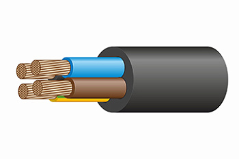 Кабель контрольный медь КГВВнг(А)-LS 4x1 черный ГОСТ КГВВнг(А)-LS 4*1-0,66