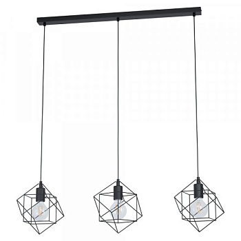 Eglo 43361 Подвес STRAITON, 3X60W(E27), L905, B240, H1100, сталь, черный Eglo 43361 Подвес STRAITON, 3X60W(E27), L905, B240, H1100, сталь, черный