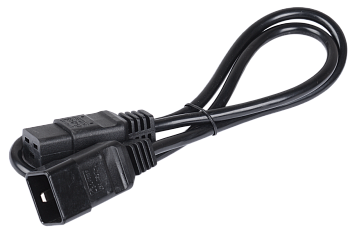 IEK ITK Кабель электропитания PDU 3х1,5 3М с разъёмами С19-C20 PC-C19C20-3M