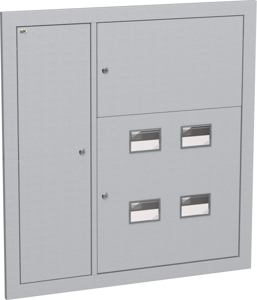 IEK LIGHT Корпус металлический ЩЭ-4-Э 36 IP31 (слаботочный отсек слева) LIGHT