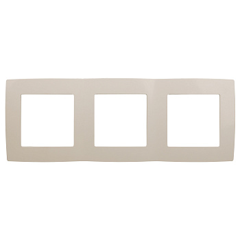 ЭРА 12-5003-02 Слоновая кость Рамка на 3 поста, 12