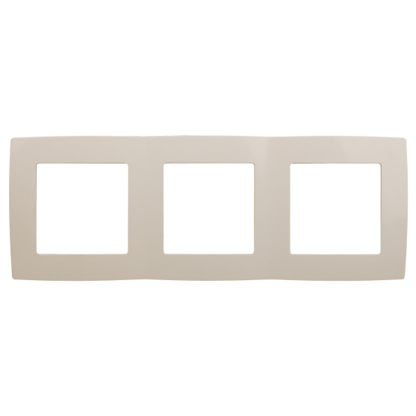 ЭРА 12-5003-02 Слоновая кость Рамка на 3 поста, 12