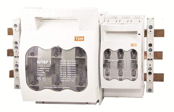 Купить TDM Шинный выключатель-разъединитель с функцией защиты ШПВР 00 3П 160A SQ0726-0005