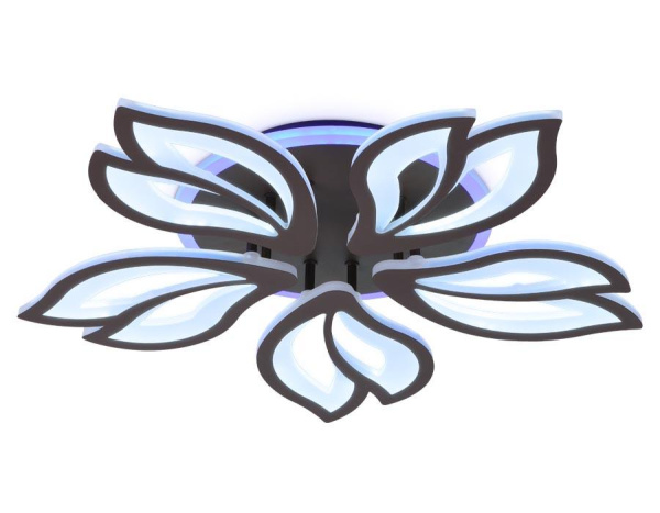 Купить Ambrella Потолочный светодиодный светильник с пультом FA544/5 CF кофе 104W 580*560*80 (ПДУ РАДИО 2.4)